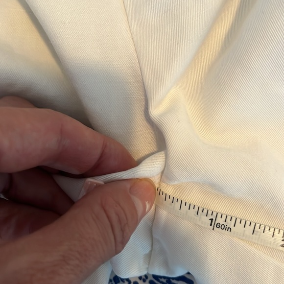 Peter Millar white long Bermuda Shorts NWT Size 32 - Picture 9 of 12